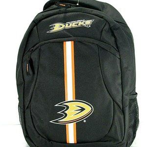 Anaheim Ducks NHL Backpack Black FOCO Action